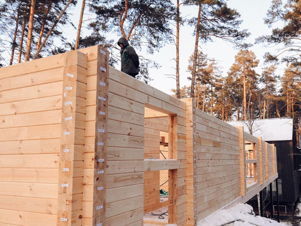 Сборка стен