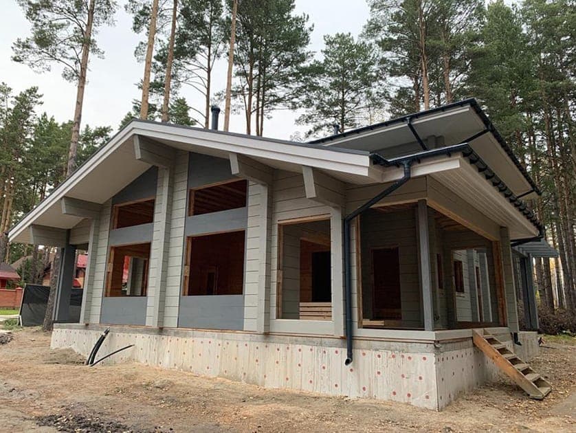 Внешняя отделка дома